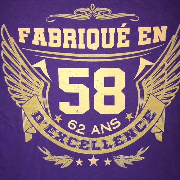 Fabrique En ‘58 short sleeve T-shirt SIZE 3XL - Picture 3 of 3